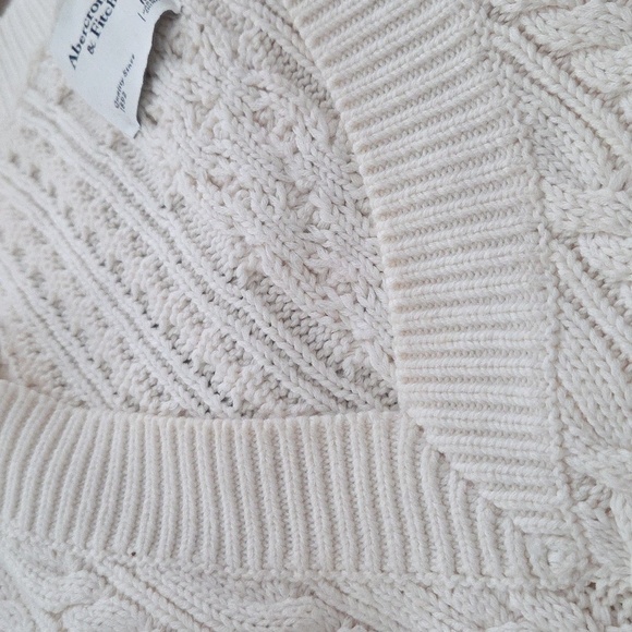 Chunky Sweater Vest Off- White Ivory - Picture 4 of 6
